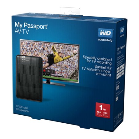 Western Digital Festplatte 1TB USB3.0 WESTERNDIGITAL6.35cm WDBHDK0010BBK