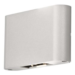 Gnosjö Konstsmide AL LED-Wandleuchte weiß, alu GU10 7854-250