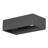 Gnosjö Konstsmide AL LED-Wandleuchte anthrazit, alu 7858-370