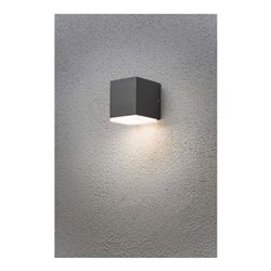 Gnosjö Konstsmide AL LED-Wandleuchte anthrazit 7990-370