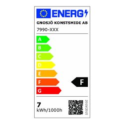 Gnosjö Konstsmide AL LED-Wandleuchte anthrazit 7990-370