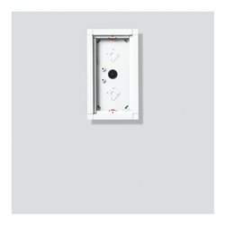 Siedle&Söhne Gehäuse-Aufputz alu/anthrazitgrau GA 612-2/1-0 AG