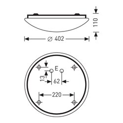 Trilux LED-Wannenleuchte WD2 LED1600-840 ET Mondia G26777640