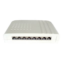 Setec Smartbox LSA Cat.6A 8-Port, weiß 506131