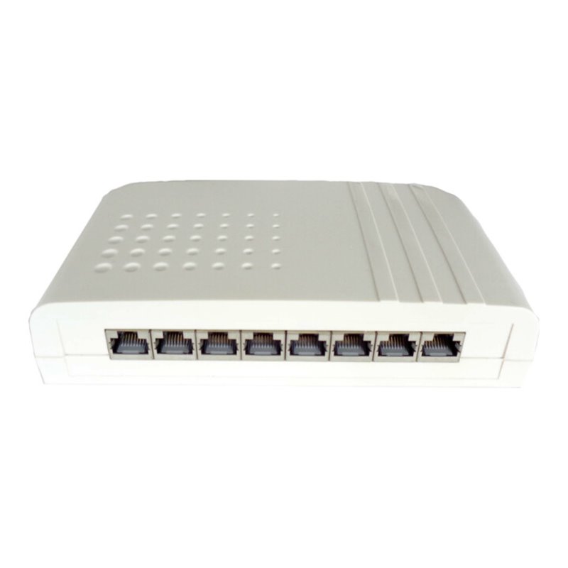 Setec Smartbox LSA Cat.6A 8-Port, weiß 506131