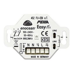 Peha Funk Empfänger UP 2 Kanal D 452 FU-EBI O.T.