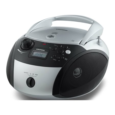 Grundig Radiorecorder/Boombox CD,BT,MP3,WMA GRB3000BT si/sw