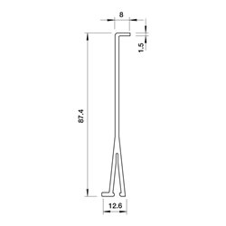 OBO Bettermann Vertr Trennwand 2371 100