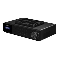 Grundig DAB+ Uhrenradio +UB-Zubehör DKR1000BTDAB+ sw