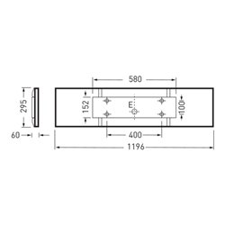 Trilux LED-Anbauleuchte 4000K DALI ws Siella G4 D27016651