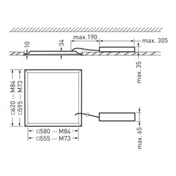 Trilux LED-Panel M625 4000K 2330G3 M847630440