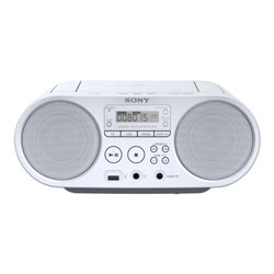 Sony Radio/CD/USB-Player AM FM, ws ZSPS50W.CED