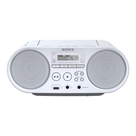 Sony Radio/CD/USB-Player AM FM, ws ZSPS50W.CED