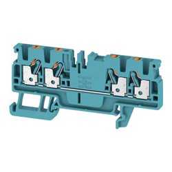 Weidmüller Durchgangsklemme 0,14-2,5 qmm, blau A4C 2.5 BL