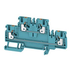 Weidmüller Durchgangsklemme 0,14-2,5 qmm, blau A2T 2.5 BL