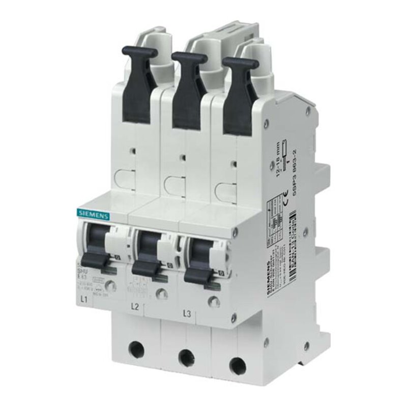 Siemens Indus.Sector SHU-Schalter 3x1p,E 63A,230/400V 5SP3863-2