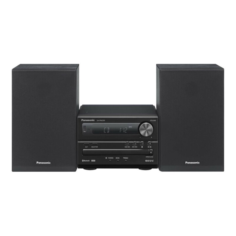 Panasonic Deutsch.CE Micro-HiFi-System BT SCPM250EGK sw