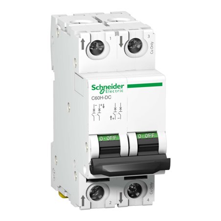 Schneider Electric LS-Schalter 2P 16A C C60H-DC A9N61531