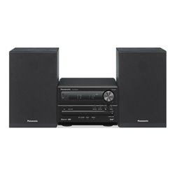 Panasonic Deutsch.CE Micro-HiFi-System DAB+,BT SCPM254EGK sw
