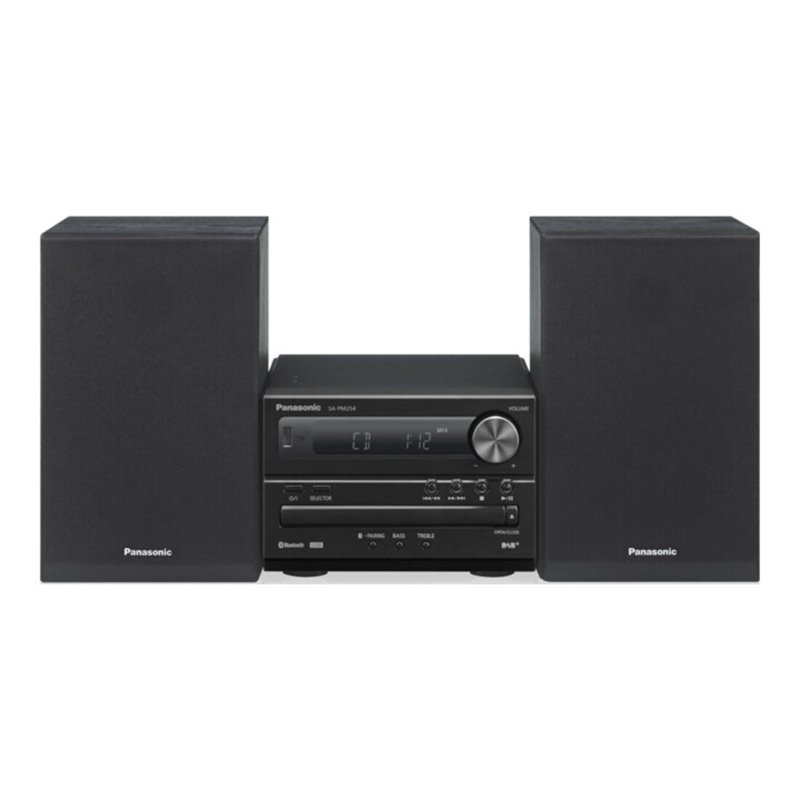 Panasonic Deutsch.CE Micro-HiFi-System DAB+,BT SCPM254EGK sw