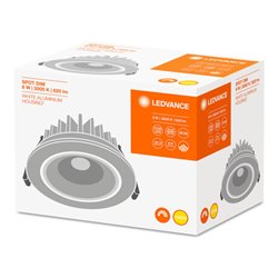 LEDVANCE LED-Spot IP44 3000K ws dim SPOT FPFIXDIM8W3KWT