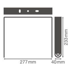 LEDVANCE Befestigungsbügel HB DALI BRACKET 155W