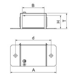 OBO Bettermann Vertr Endstück St bandverz. inkl. Dichtring BSKM-VK 0407