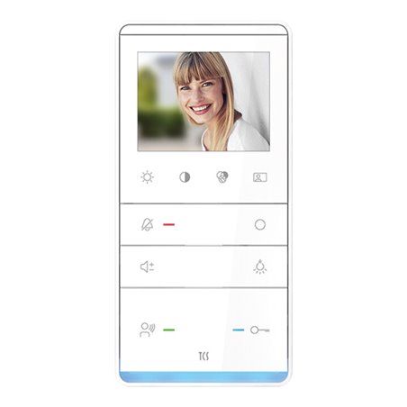 TCS Tür Control Video color Innenstation Wandgerät AP ws IVW5111-0145