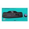 Logitech Tastatur/Maus Set Wireless,Optisch MK710 sw