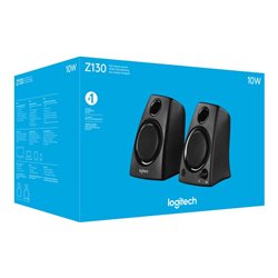 Logitech Lautsprecher-System 2.0Kanal,5W Z130 sw