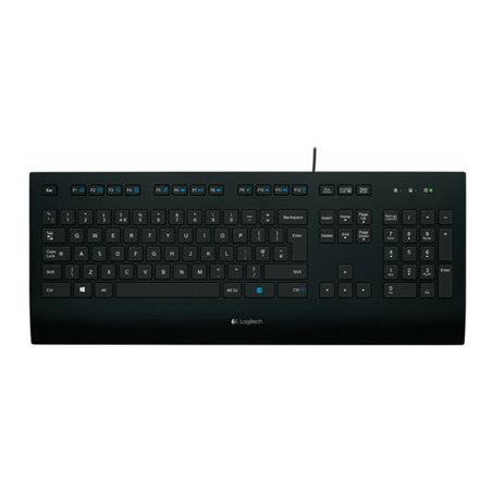 Logitech Tastatur USB, Business K280e sw