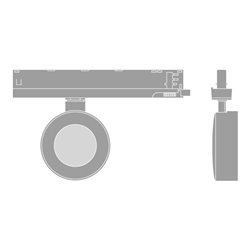 LEDVANCE LED-Stromschienenstrahler 4000K TRSPCOMD10028940FG/C