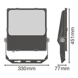LEDVANCE LED-Fluter 4000K FLPFM1504000ASY55110
