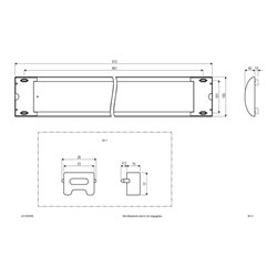 EVN Lichttechnik LED-Anbauleuchte 4000K 230V 110° IP20 L9133540W ws