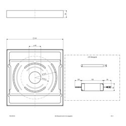 EVN Lichttechnik LED-Anbaupanel 3000K 230V IP20 PAQ190102 ws