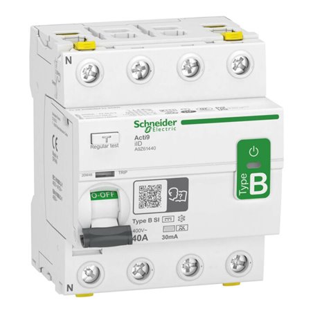 Schneider Electric FI-Schalter 4P 40A 30mA A9Z61440