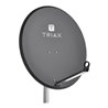 Triax Parabolantenne 80cm anthrazit TDS 80A