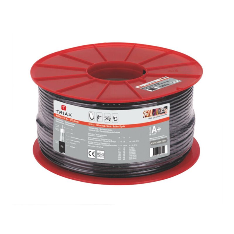Triax Koaxkabel KOKA110A+PEswS100m