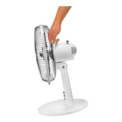 Unold Tischventilator Silverline 25cm 86810 ws/si