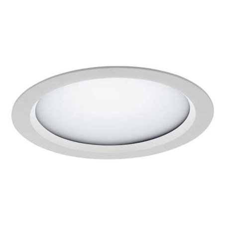 LTS Licht&Leuchten LED-Einbaudownlight 4000K inkl.Konverter VTFL 10.2540 weiss