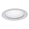 LTS Licht&Leuchten LED-Einbaudownlight 4000K inkl.Konverter VTFL 10.2540 weiss