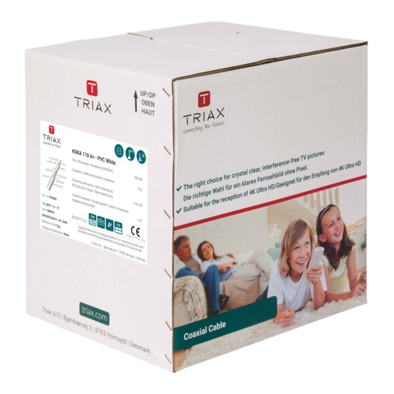 Triax Koaxkabel Pullbox KOKA 110 A+PVC PB250