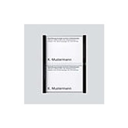 Siedle&Söhne Namensschild sw-hgl f. TM612-2/BTM650-02 200029953-00