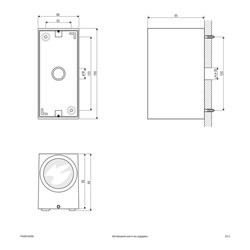 EVN Lichttechnik P-LED Wandanbauleuchte IP54 230V 3000K P54061502RE