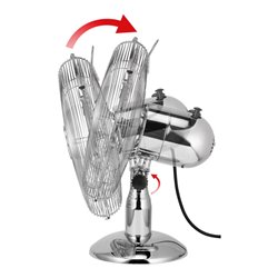 Unold Tischventilator Chrome 86830