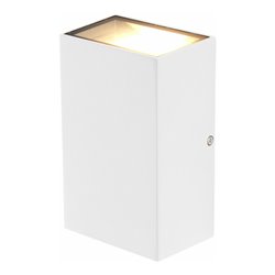 EVN Lichttechnik P-LED Wandanbauleuchte IP54 230V 10W 3000K C54012502RE ws