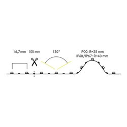 Brumberg Leuchten LED-Flexband 24V, IP60, 5m 15221003