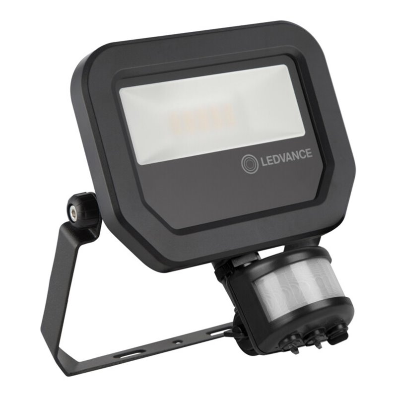 LEDVANCE LED-Fluter mit BWM 4000K schwarz FL PFM 10W4000K S BK