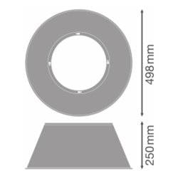 LEDVANCE Reflektor (VE2) HBALUREFL.155W-210W
