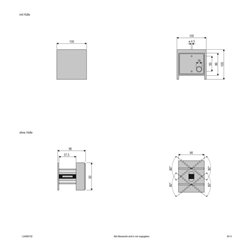 EVN Lichttechnik LED-Wandanbauleuchte 2flg. 3000K IP54 ws 240V L54060102